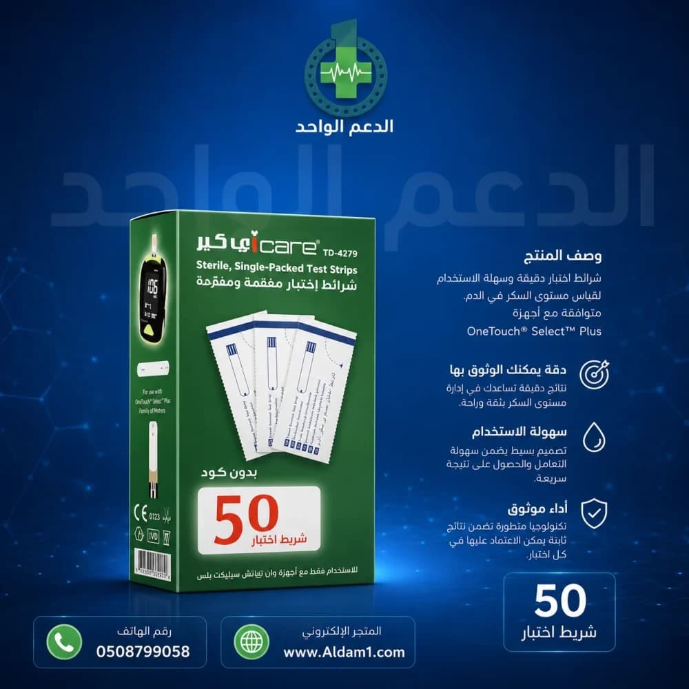 أي كير شرائط قياس السكر في الدم