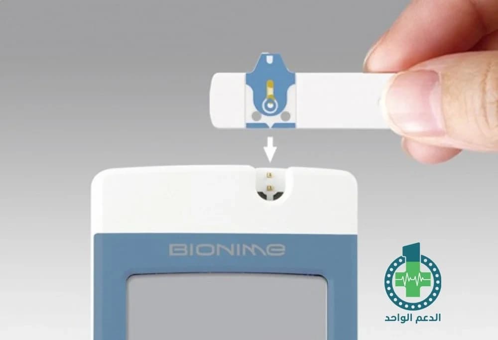 جهاز قياس نسبة الجلوكوز في الدم من بايونيم ، طراز BIO-GM260 2