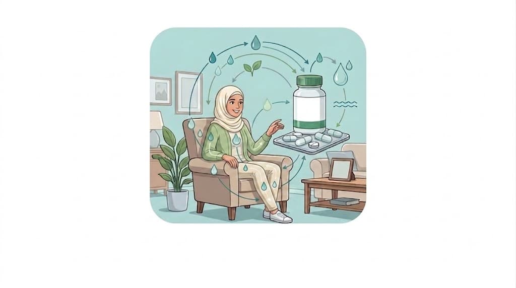 فيتامينات ترطيب الجسم