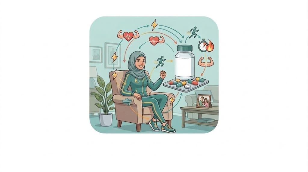 فيتامينات - تعزيز الطاقة واللياقة البدنية