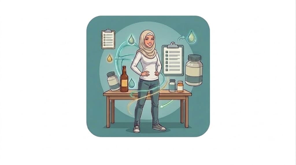 فيتامينات آثار الثمالة