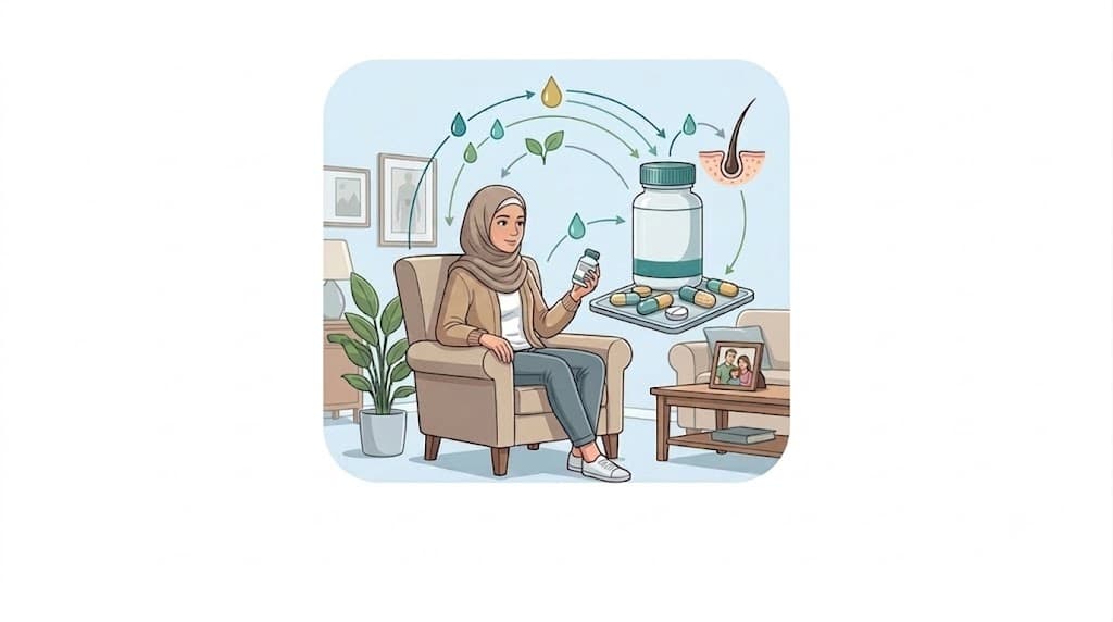 فيتامينات صحة الشعر
