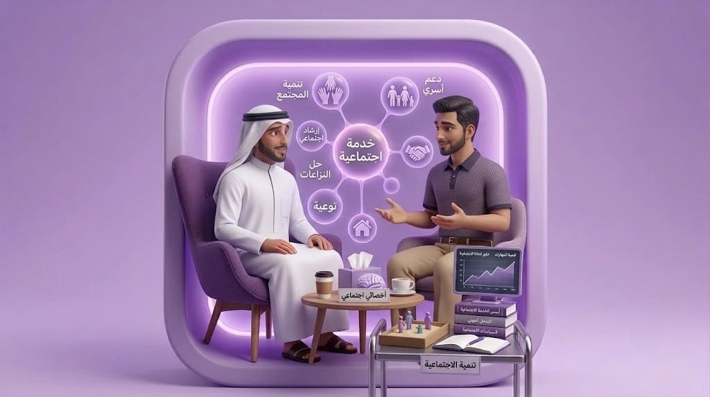 باقة ٦ جلسات خدمة اجتماعية ٣٠ دقيقة (فردية)