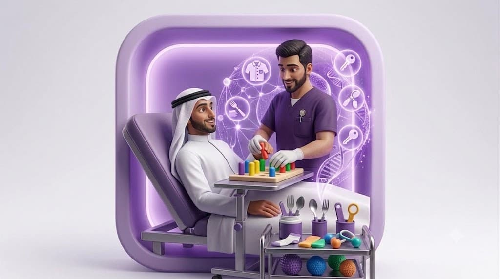 باقة 24 جلسة علاج وظيفي ٣٠ دقيقة مع أخصائي إكلينيكي