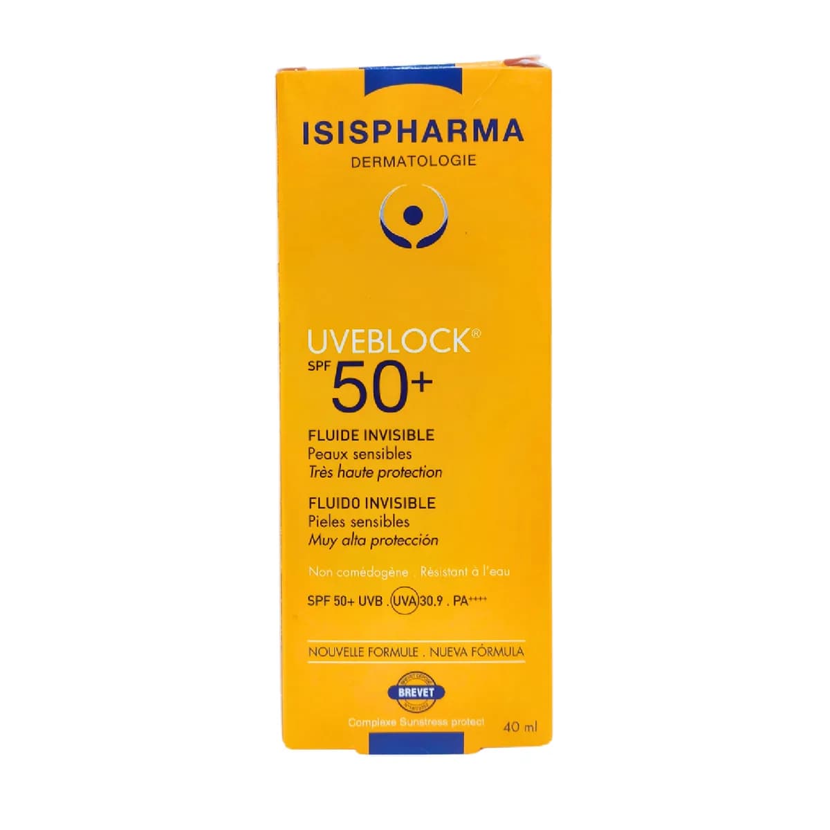 يوفيبوك سائل غير مرئي – حماية عالية +50 SPF (40 مل)