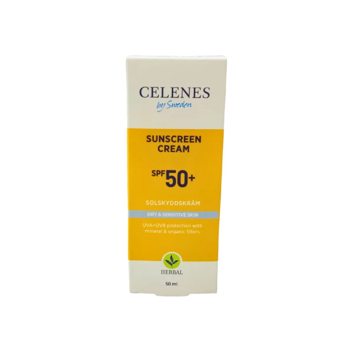 سيلينز كريم واقي شمس SPF50+ – أقصى حماية ضد الأشعة للبشرة الجافة والحساسة