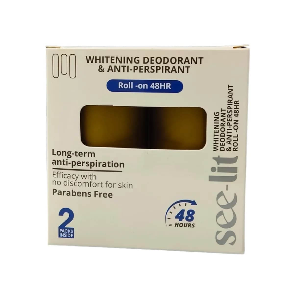 ميدينزا مزيل عرق رول عود 2x50 مل