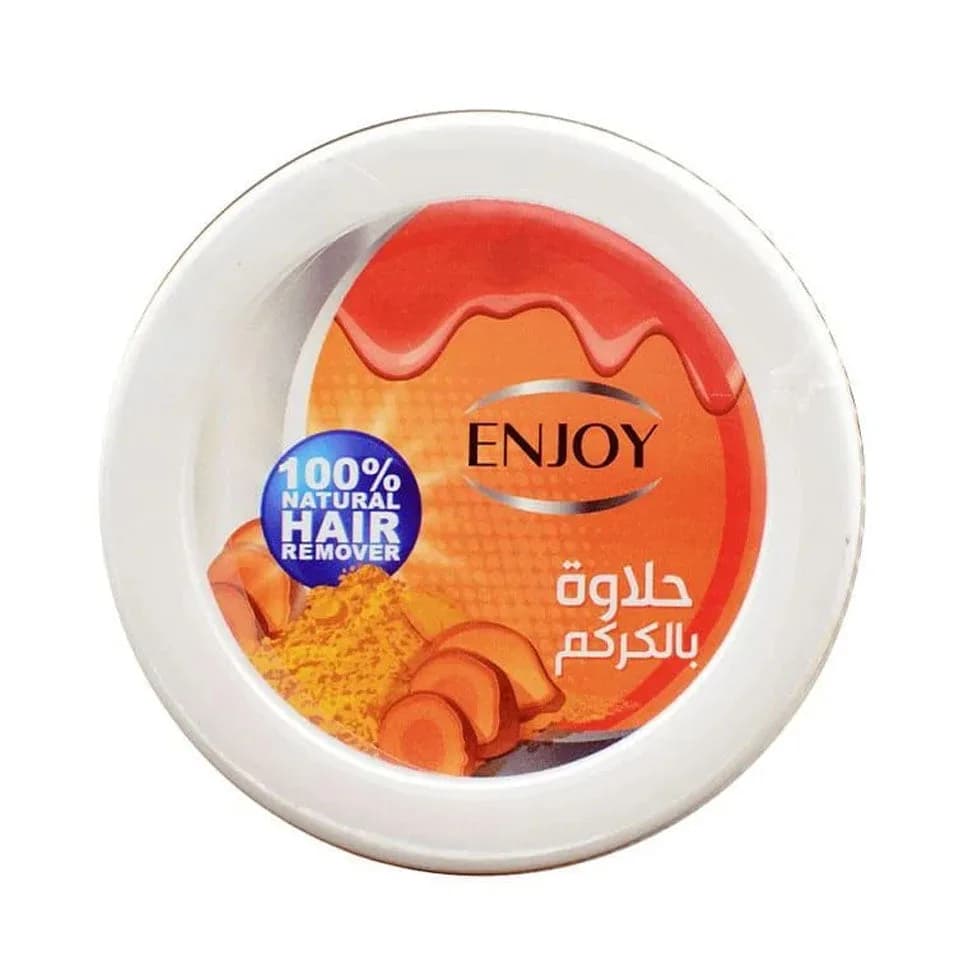 Enjoy Hair Removal Wax 400 ml with Turmeric