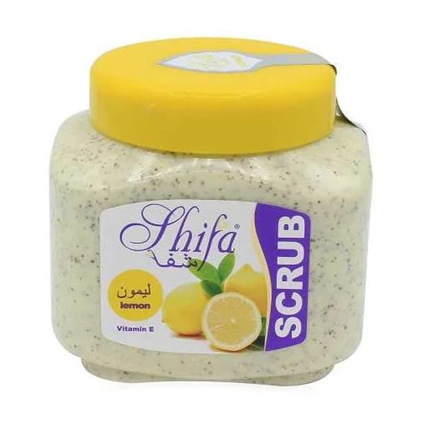 Shifa Lemon Face and Body Scrub 500ml