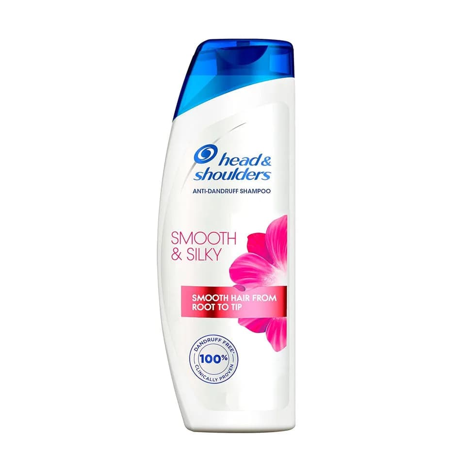 Head & Shoulders Anti-Dandruff Shampoo, Vital & Silky 2 in 1 for Damaged Hair, 190ml