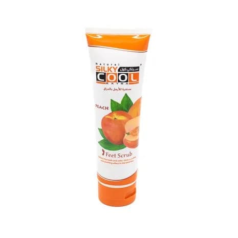 Silky Cool Feet Scrub Peach – 140ml