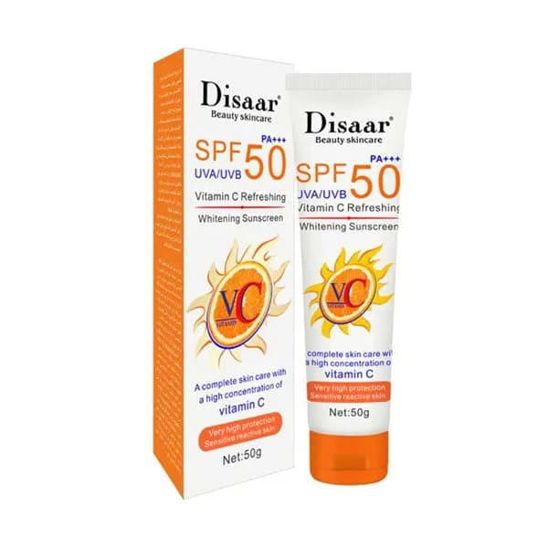 Disar Refreshing Sunscreen with Vitamin C +SPF50 50g