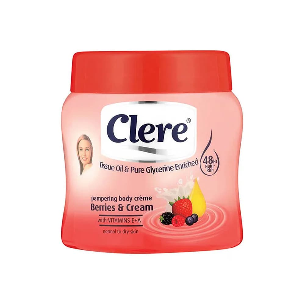 Berries Body Cream 500 ml By Clere