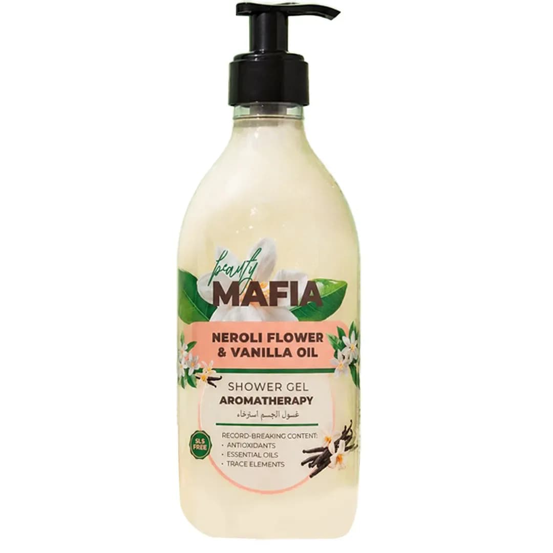Beauty Mafia Shower Gel Neroli Flower & Vanilla Oil 520ml