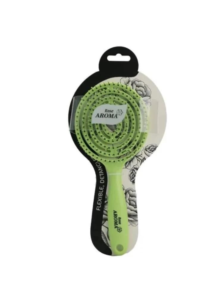 Rose Aroma hairbrush for detangling hair (random color)