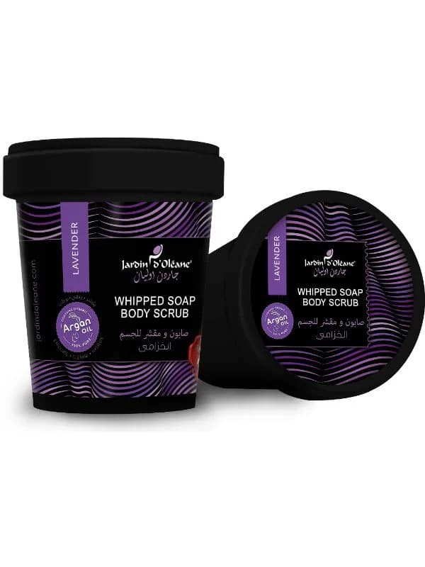 Garden Olean Lavender Body Soap and Scrub 500g