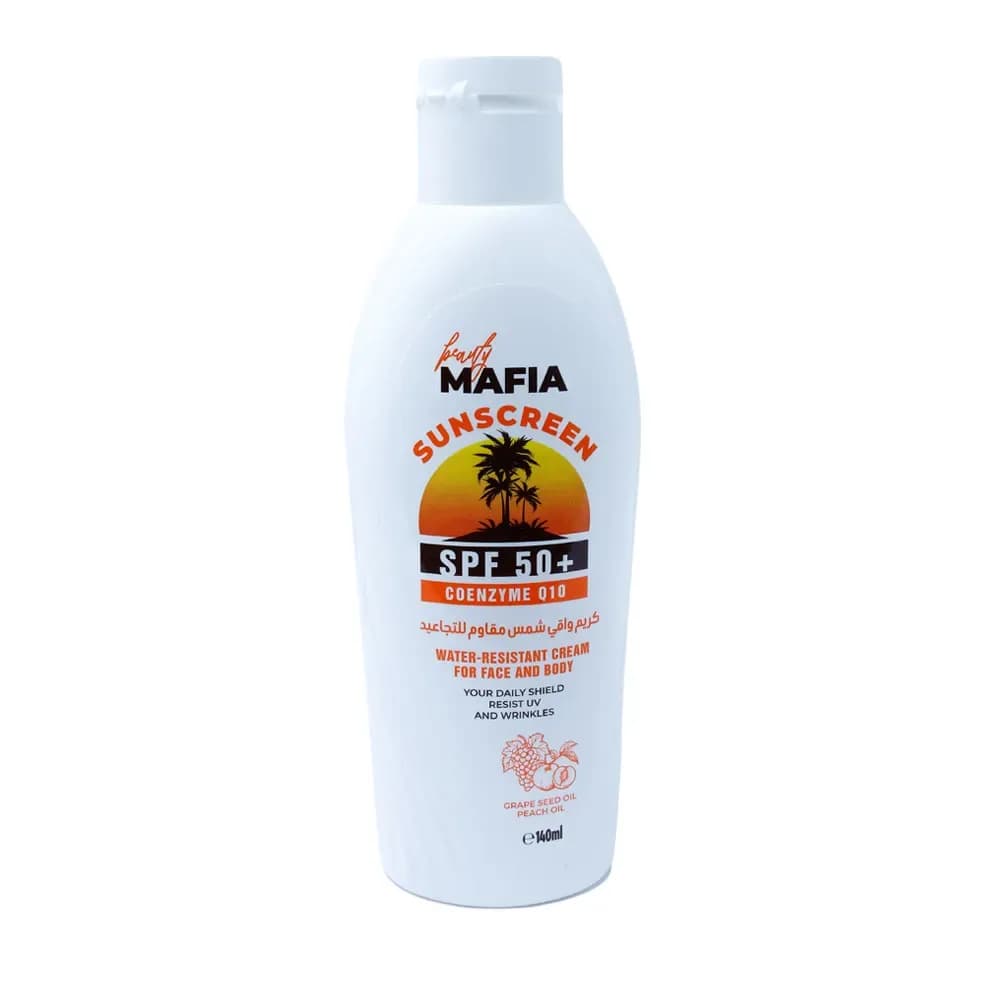 Beauty Mafia Sunscreen for Face and Body with SPF 50 Cream 140ml