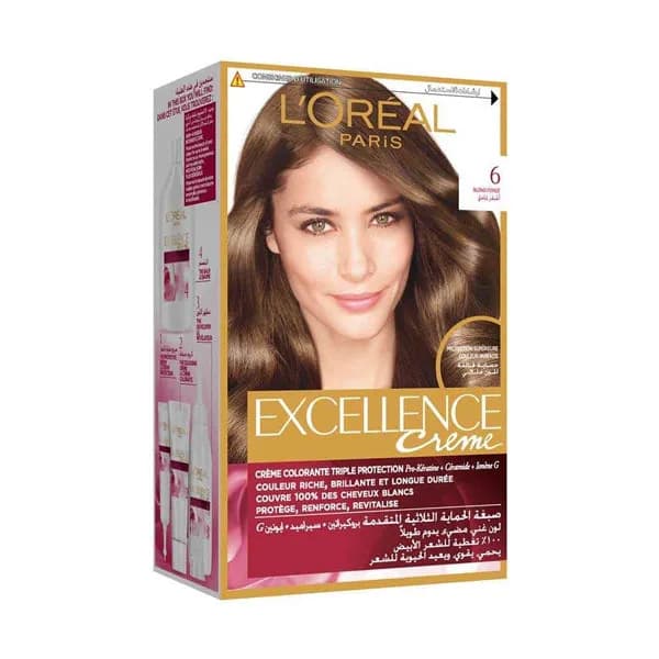 L'Oreal Excellence Dark Blonde Hair Dye 6