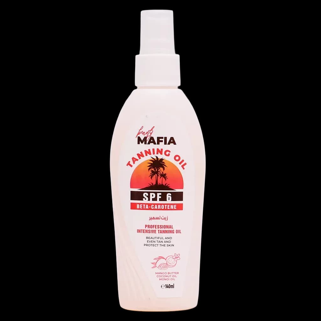 Beauty Mafia Tanning Oil with SPF 6 Spray 140ml