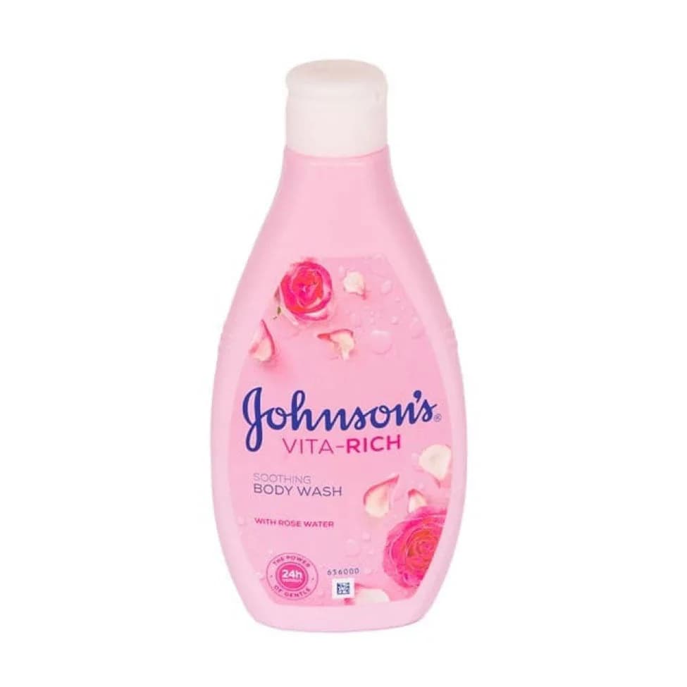 Johnson's Vita-Rich Shower Gel with Rose Water 250ml