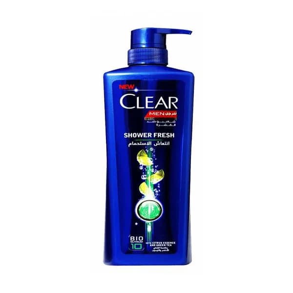 Clear men's hair shampoo shower fresh 700 ml