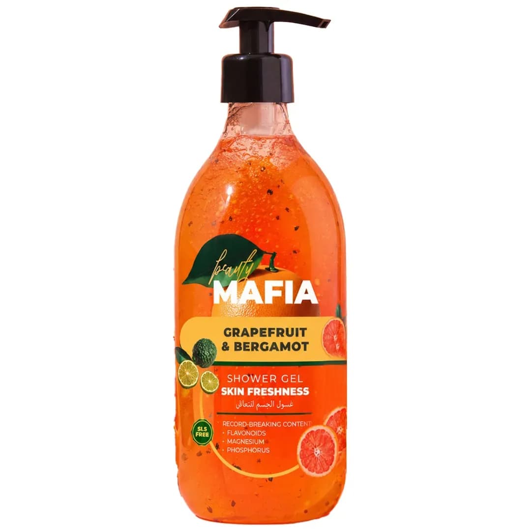 Beauty Mafia Shower Gel Grapefruit & Bergamot 520ml - 2754