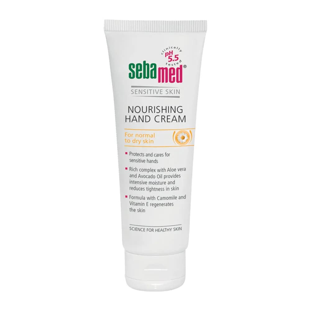Nourishing Hand Cream For Sensitive Skin 75 ml By Sebamed
