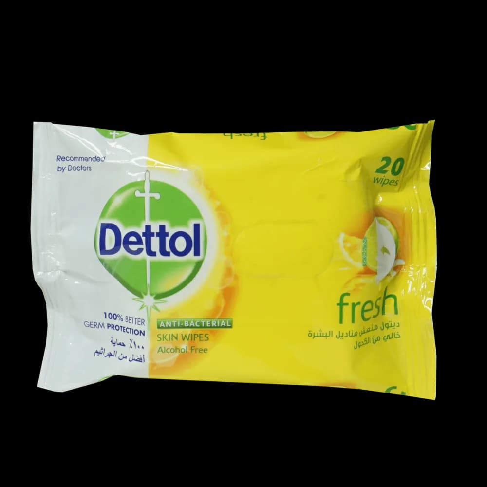 Dettol Refreshing Skin Wipes 20 Wipes