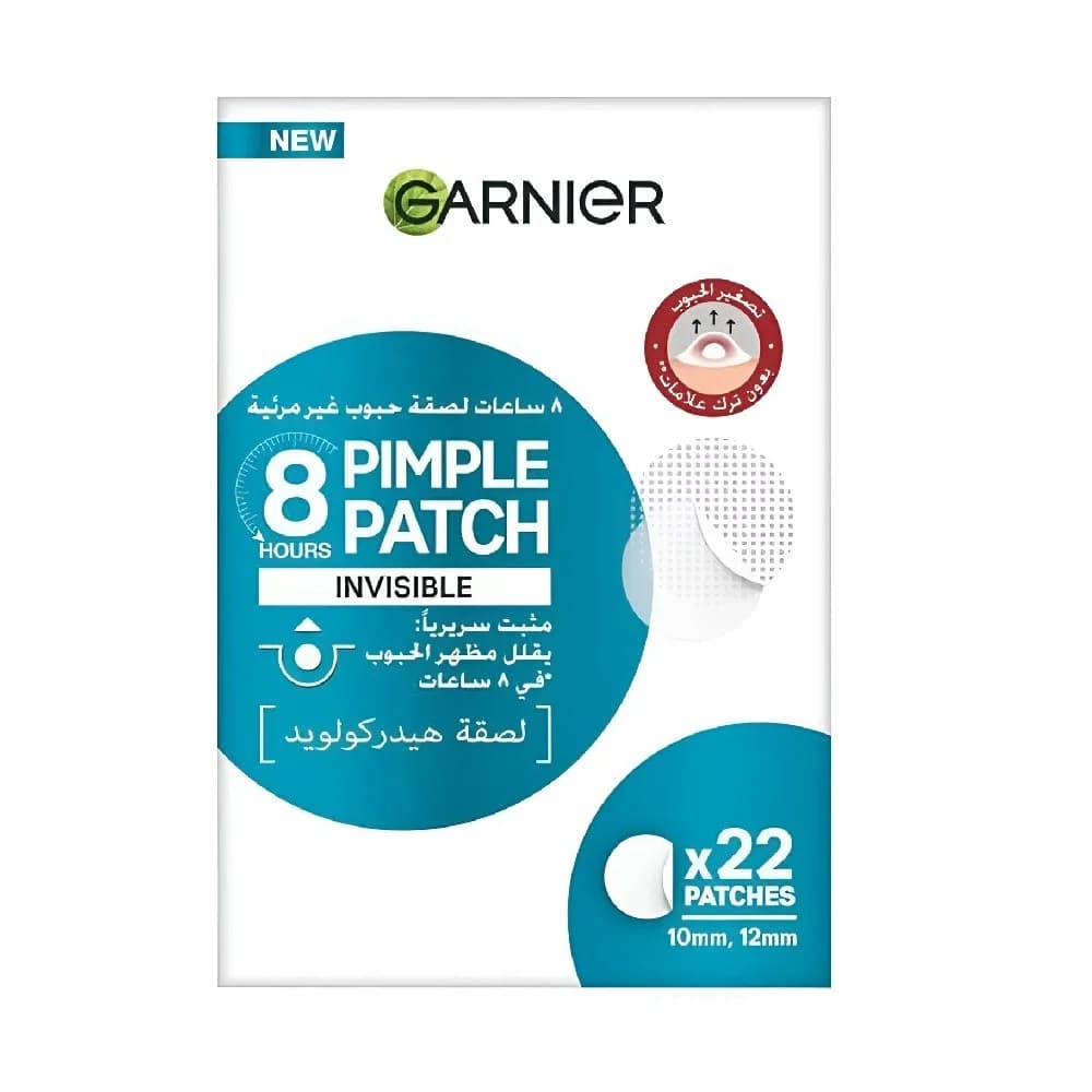 Garnier Acne Strip Invisible Hydrocolloid 22 Patches