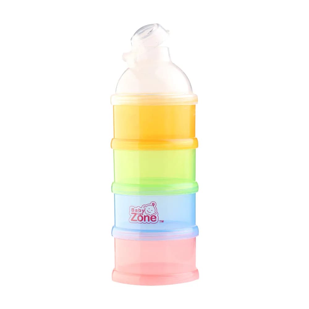 Baby Care Zone Milk Powder Container Four Colored Layers