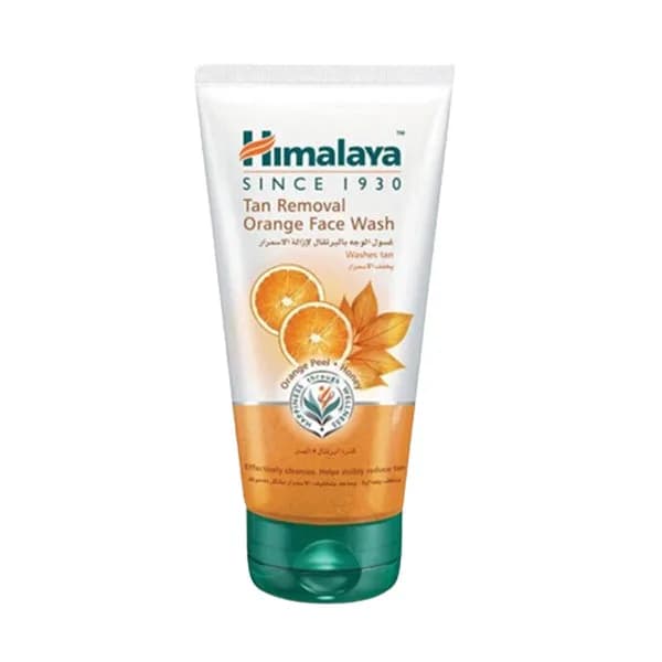 Himalaya Orange Facial Wash for Tan Removal 150ml