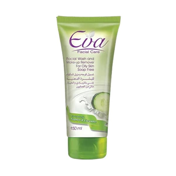 Eva Facial Wash and Makeup Remover with Yogurt and Cucumber 150ml