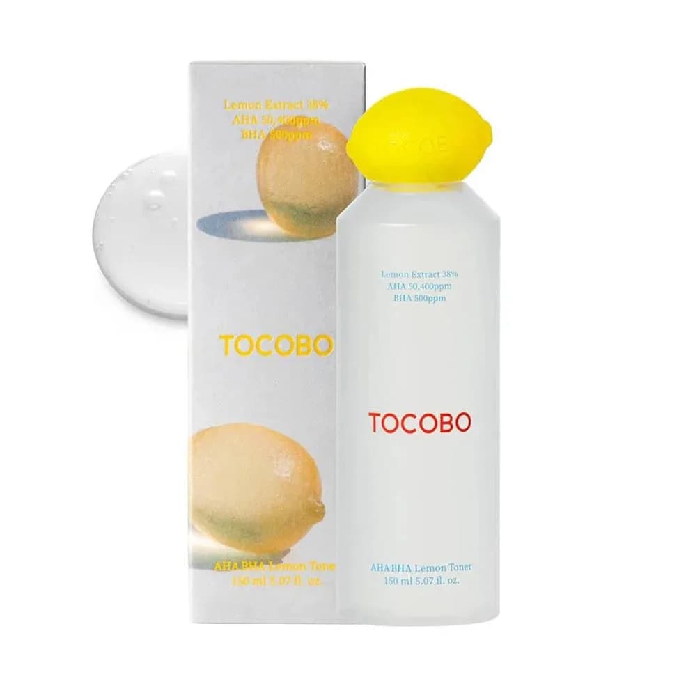 Tokubo Lemon Facial Toner with Alpha Hydroxy Acid and Beta Hydroxy Acid 150ml