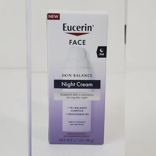 EUCERIN SKIN BALANCE FACIAL NIGHT CREAM TRI BALANCE COMPLEX PROVITAMIN