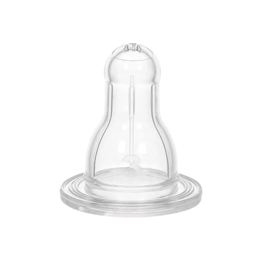We Baby - Classic Nipple - Silicone - Transparent (+18 months)