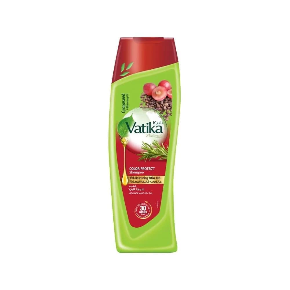 Vatika Color Protection Shampoo with Grape Seed Oil and Rosemary - 400ml