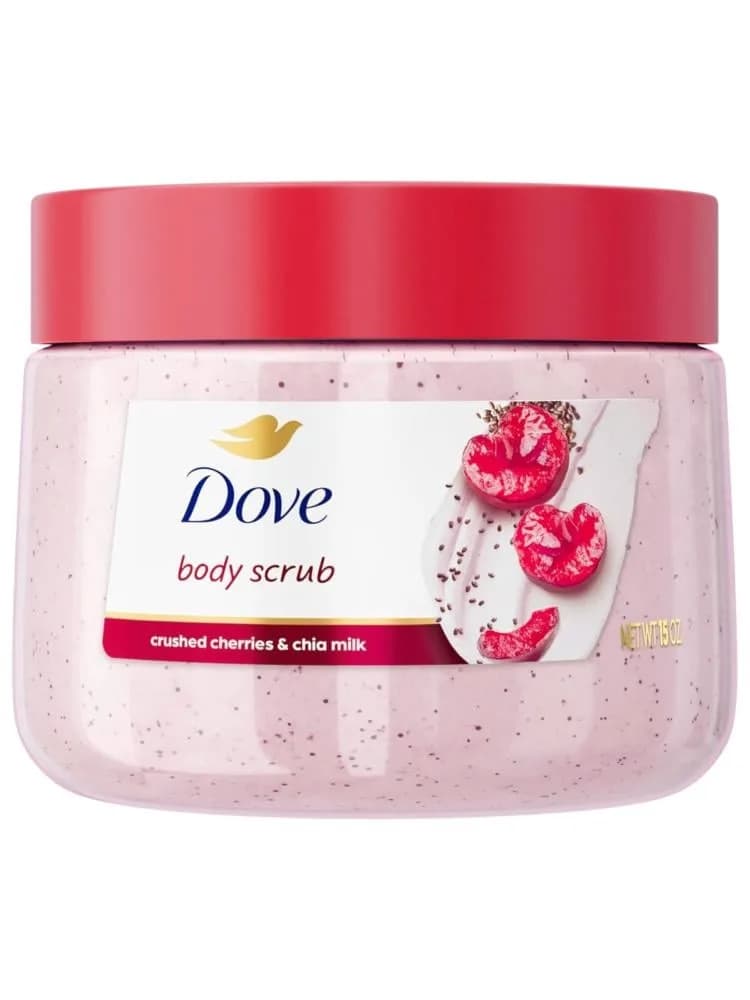 Dove Cherry & Shea Milk Body Scrub - 425g