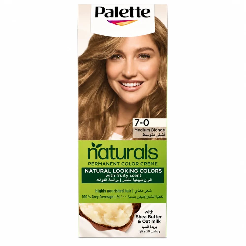 Palette Cream Hair Color BNC7-0 Medium Blonde