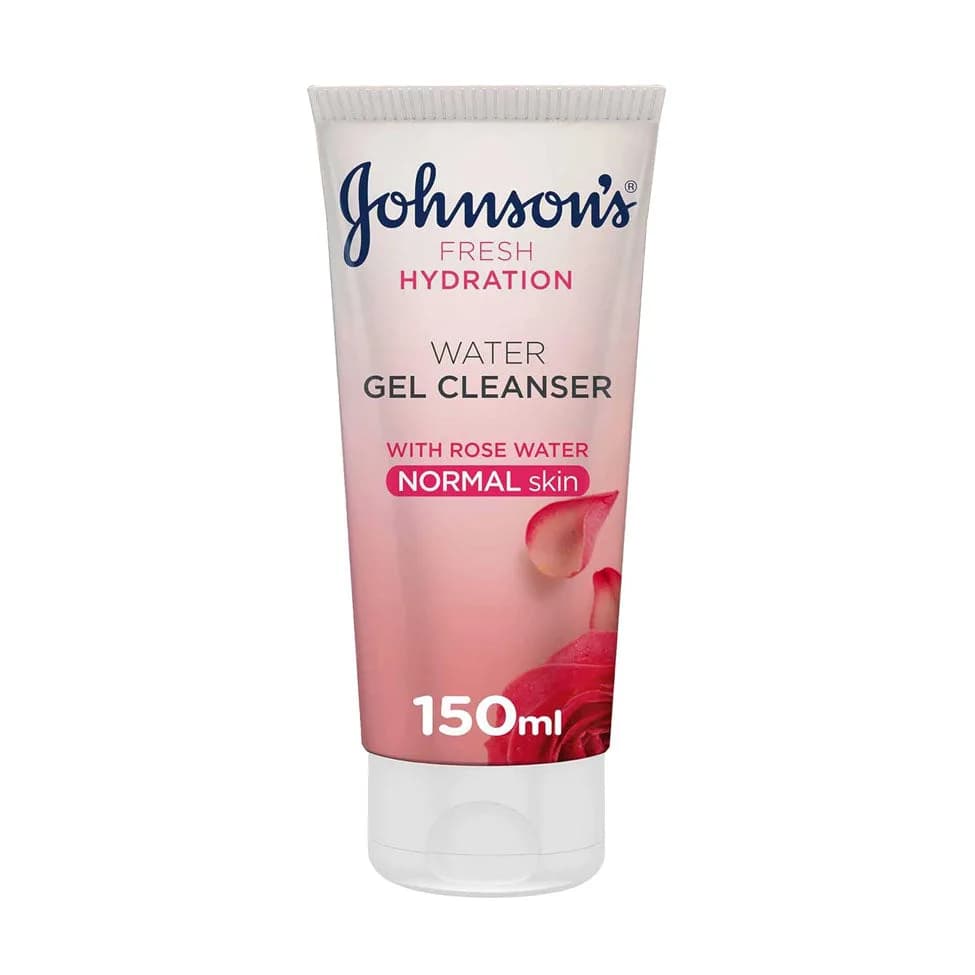 Johnson's Rose Water Cleansing Gel Wash 150ml