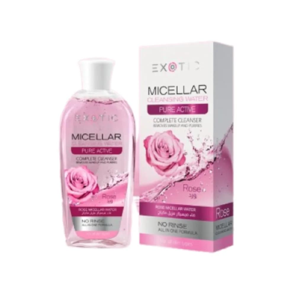 Exotic Micellar Water with Rose - 200ml Makeup Remover