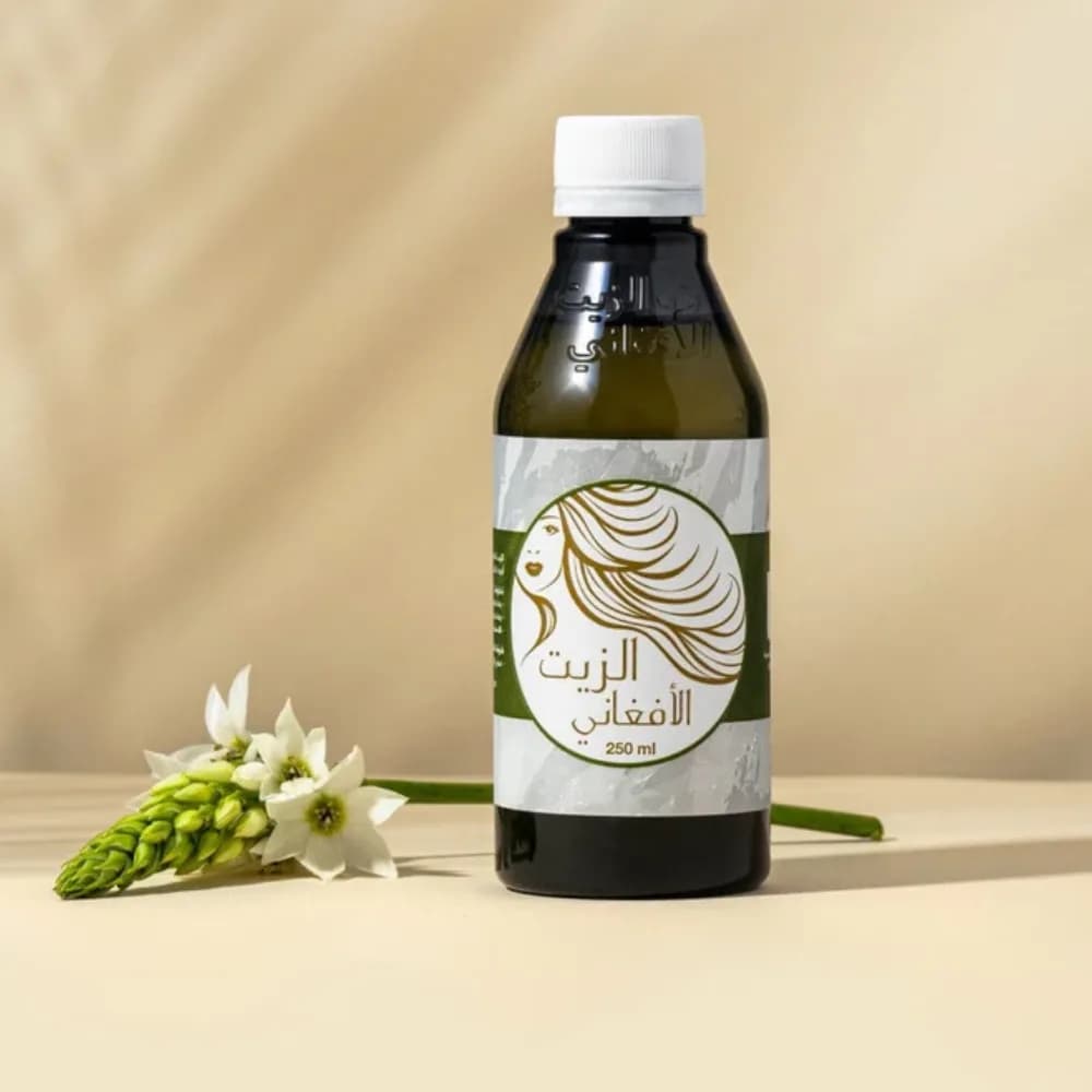 Original Afghan hair oil for thickening, lengthening, and preventing hair loss - 250 ml