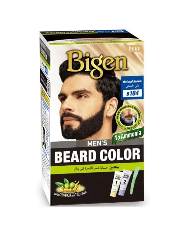 Bigen Beard Hair Dye Natural Brown B104