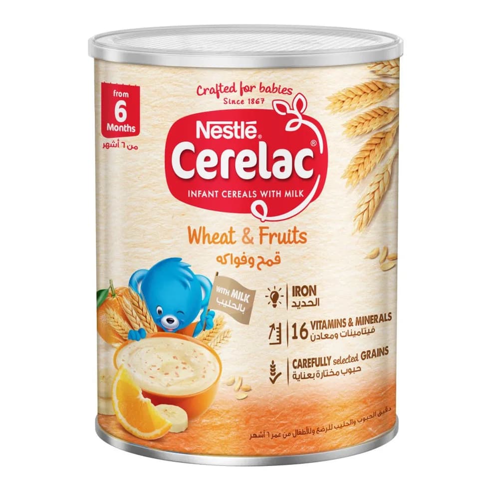 Cerelac Wheat Cereal with Fruit 400g