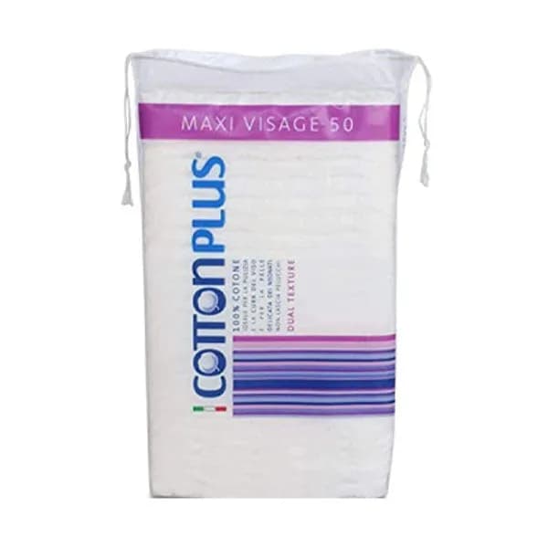 Cotton Plus Italian Cotton Square Pack of 50 Pieces