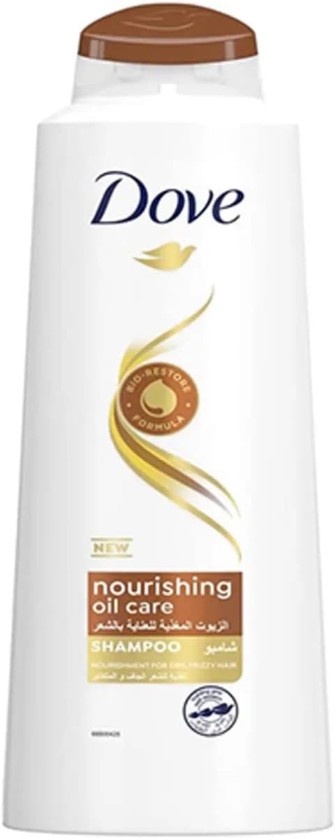 Dove Nourishing Oils Shampoo for Dry and Frizzy Hair - 590ml
