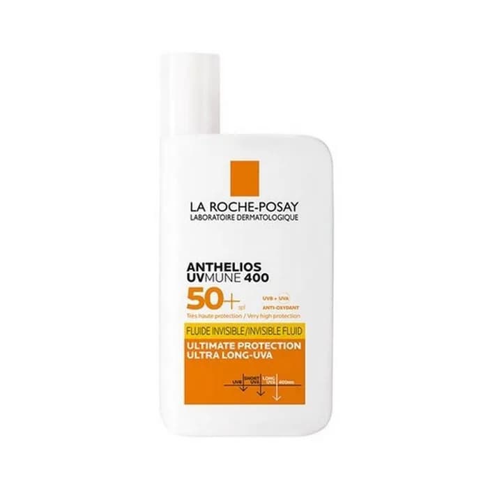 La Roche-Posay Anthelios Fluid Sunscreen SPF 50 Water and Sweat Resistant for Sensitive Skin - 50ml