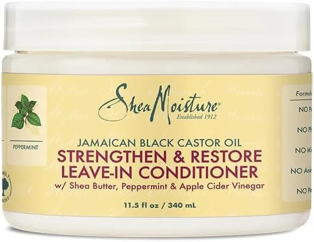 Leave-In Castor Oil With Jamaican Black Castor Oil By Shea Moisture - 340ml