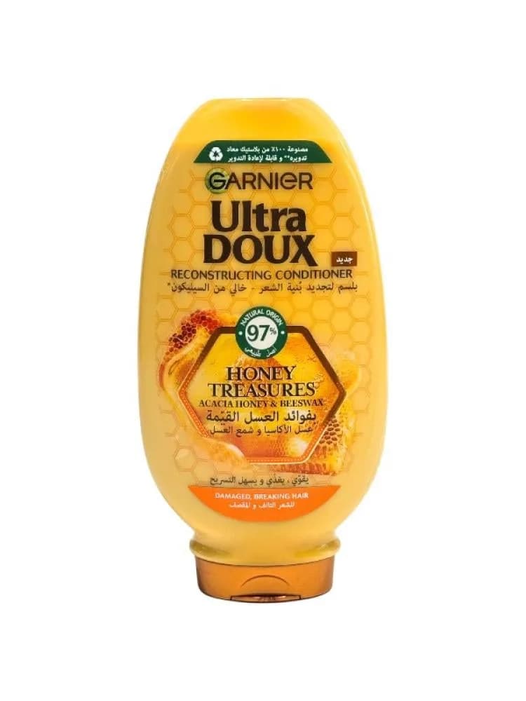 Garnier Ultra Doux Hair Restructuring Conditioner with Precious Honey Benefits - 360ml