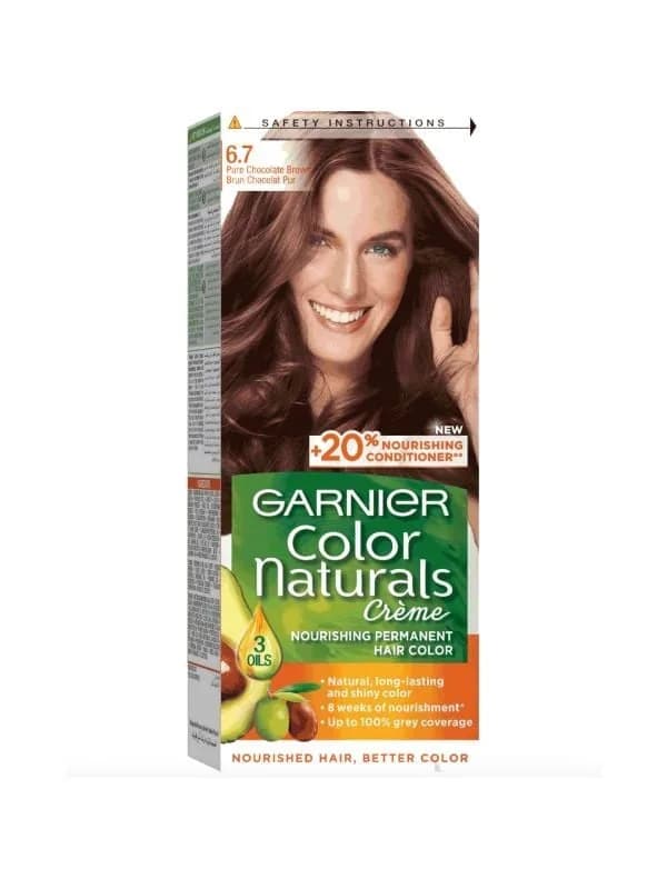 Garnier Pure Chocolate Brown 6/7 Hair Dye