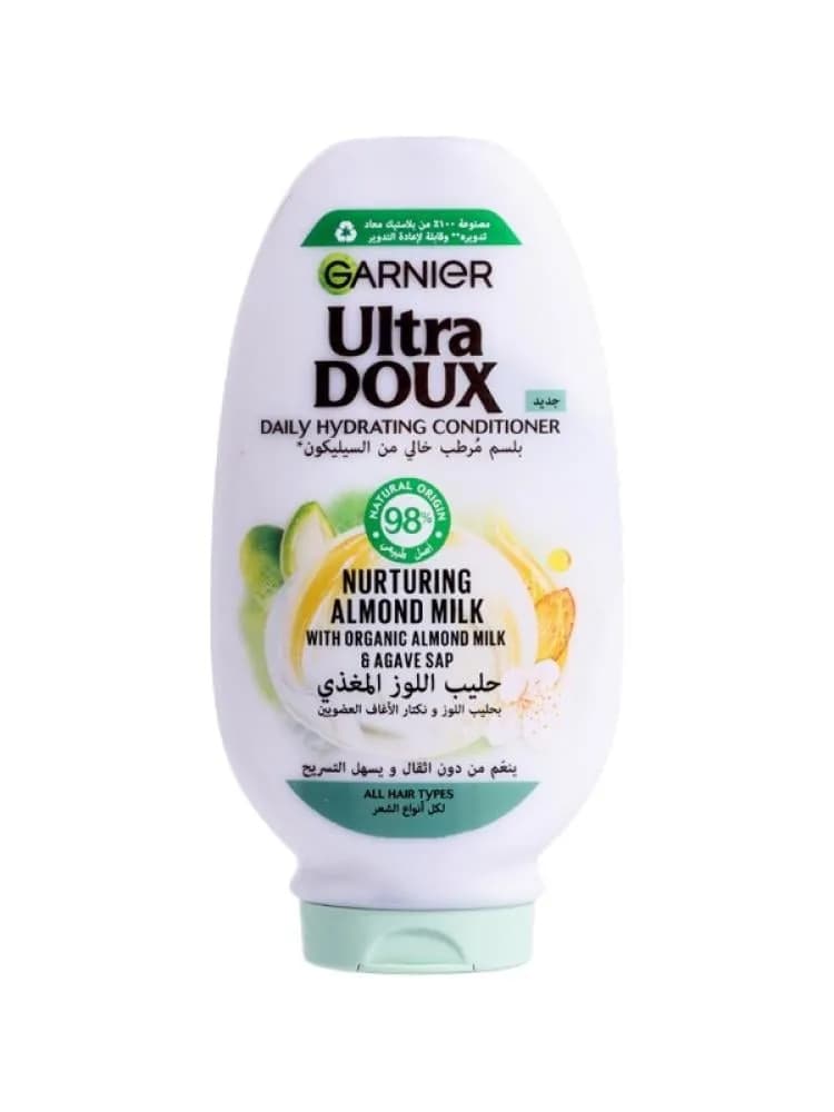 Garnier Ultra Doux Daily Moisturizing Conditioner with Almond Milk, 360ml